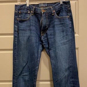Lucky Brand Dark Wash Straight Leg Jeans 32x32